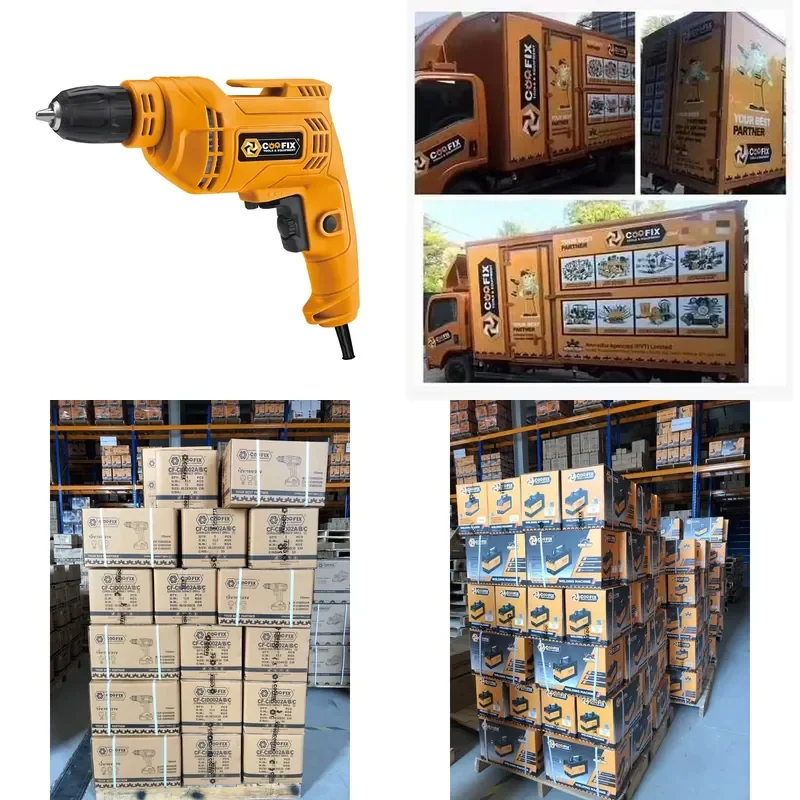 【CHIMU HOME】 COOFIX CF6064 Multi-function Vertical Electric Drill for Manual Electric Drill Driver