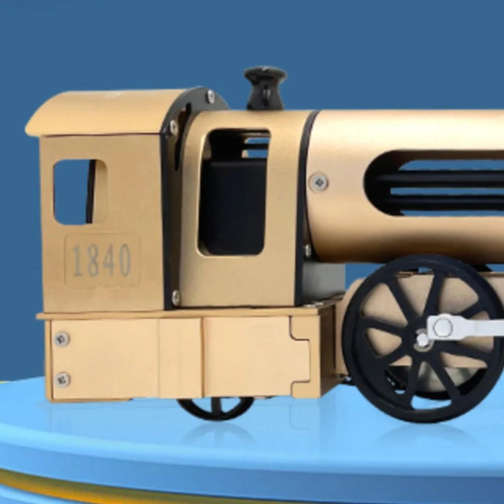 

Подарочный набор: Металлическая модель паровоза на двух колесах с ЧПУ, конструктор для образовательных целей и коллекционирования