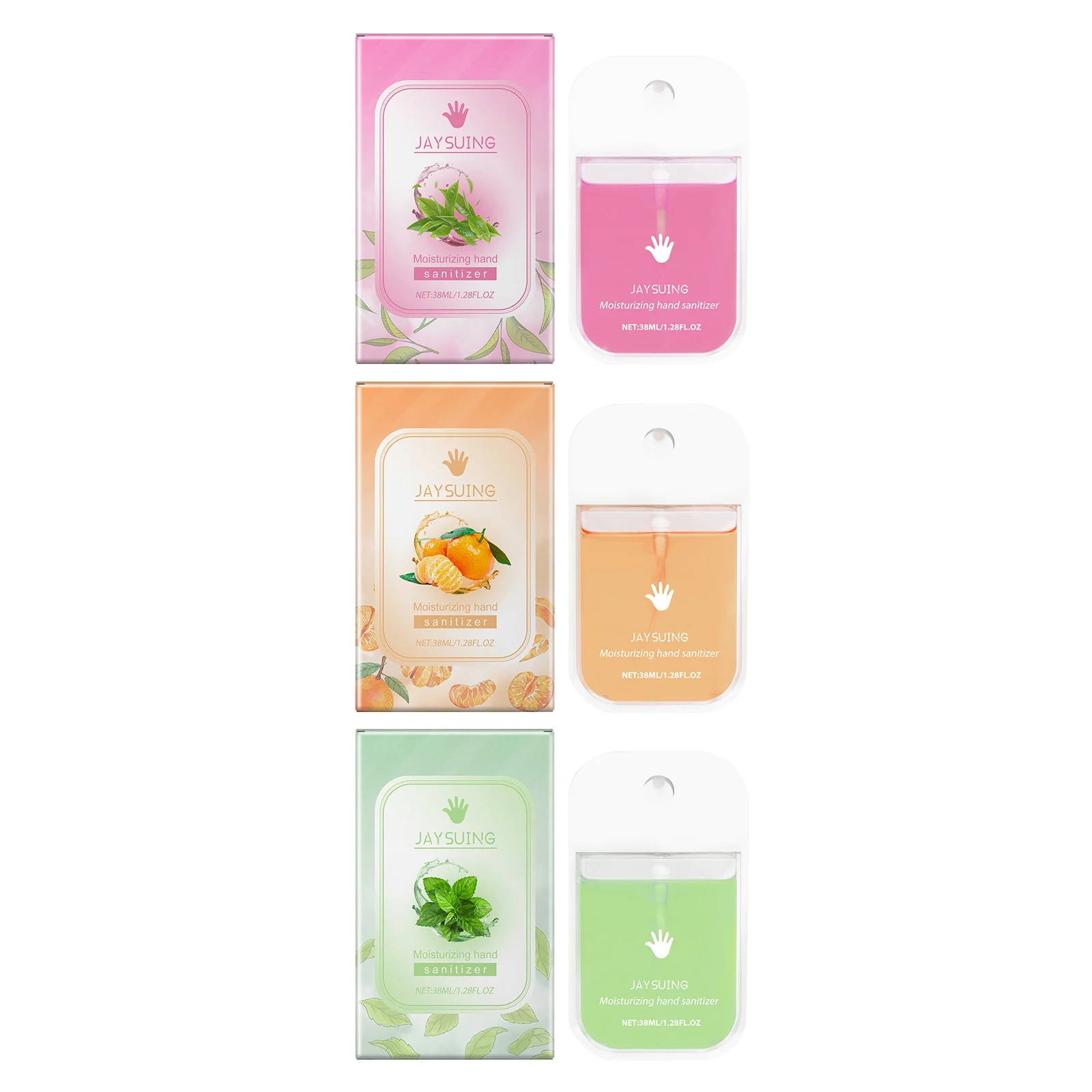 Portable Hand Sanitizer Spray Gentle Cleansing Lasting Fragrance Convenient Hand Sanitizer Refreshing Moisturizing Daily Care