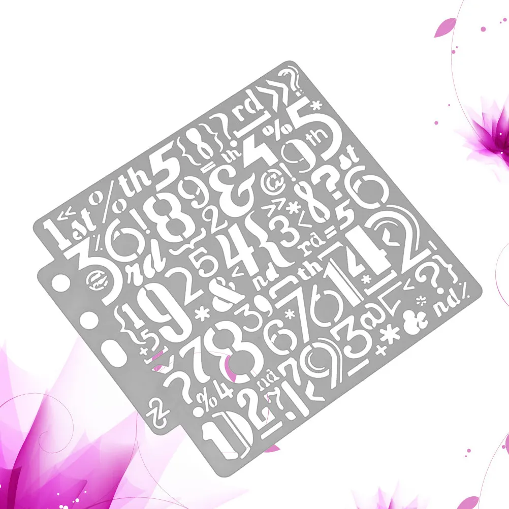 Drawing Stencil Hollow Out Pattern Templates Assorted Styles Reusable Waterproof Plastic Art Craft Scrapbooking DIY Painting
