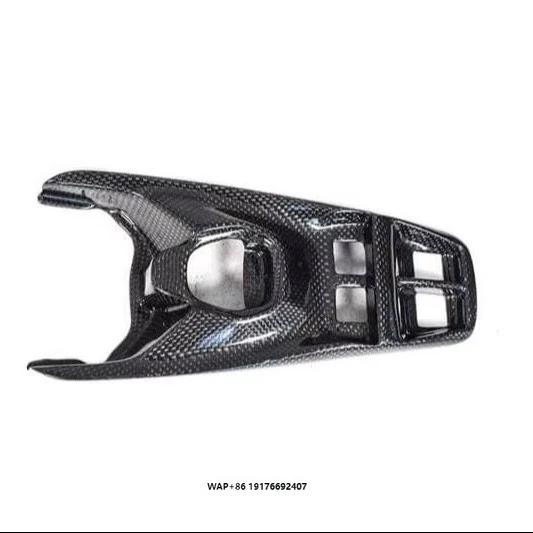 High Gloss Forged Carbon Fiber Gear Shift Panel for 488 Interior Decoration