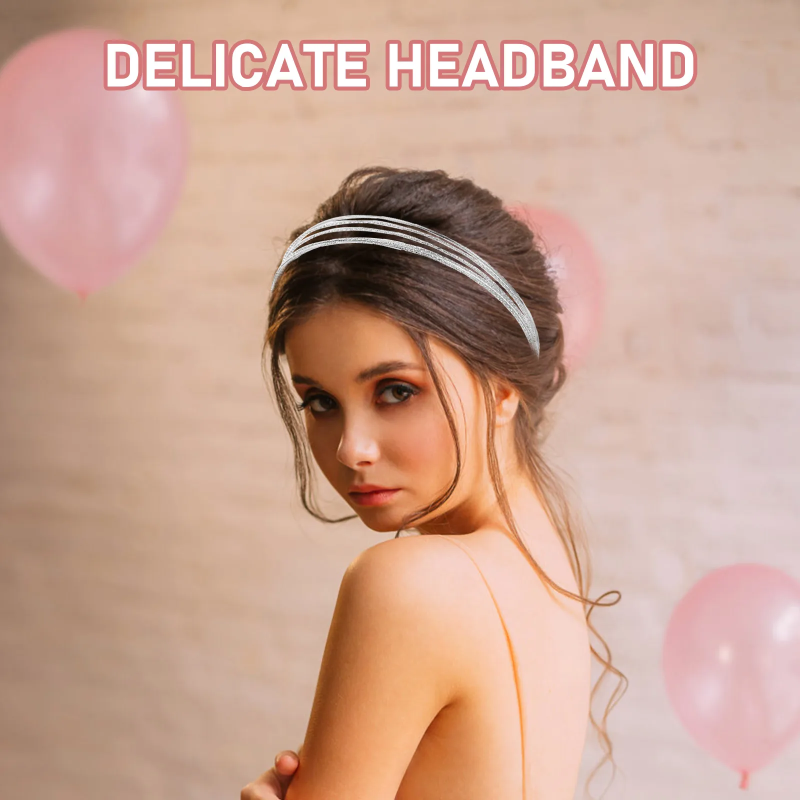 

Headband Headbands for Women Delicate Metal Cute Elegant Casual Hair