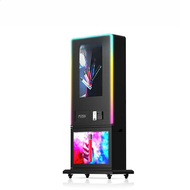 Age-verified electronic vending machines, commercial vending machines