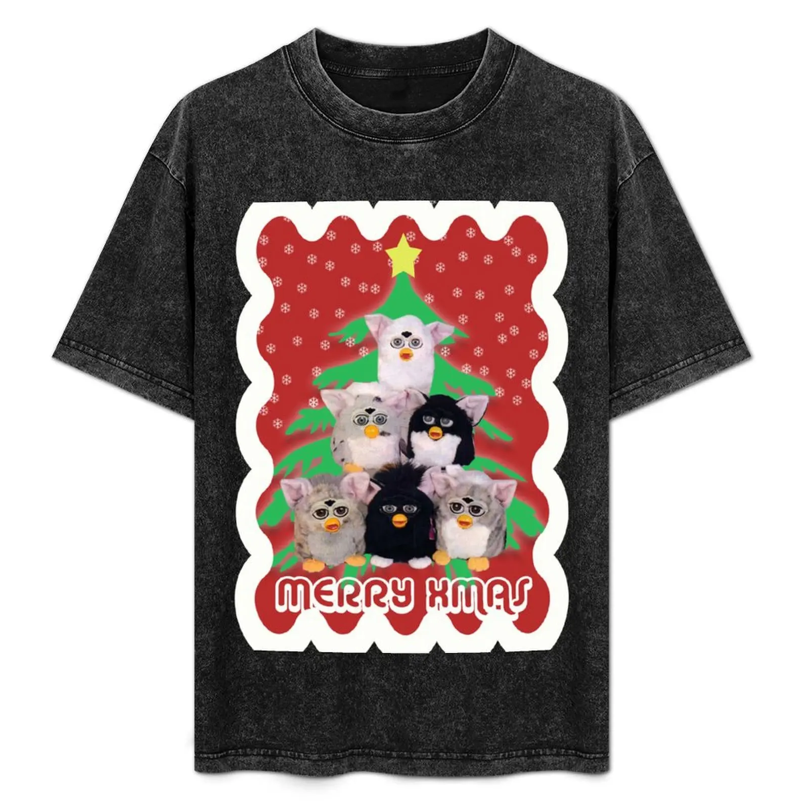

Merry Weirdmas T-Shirt anime tshirt kawaii clothes Aesthetic clothing men tshirt