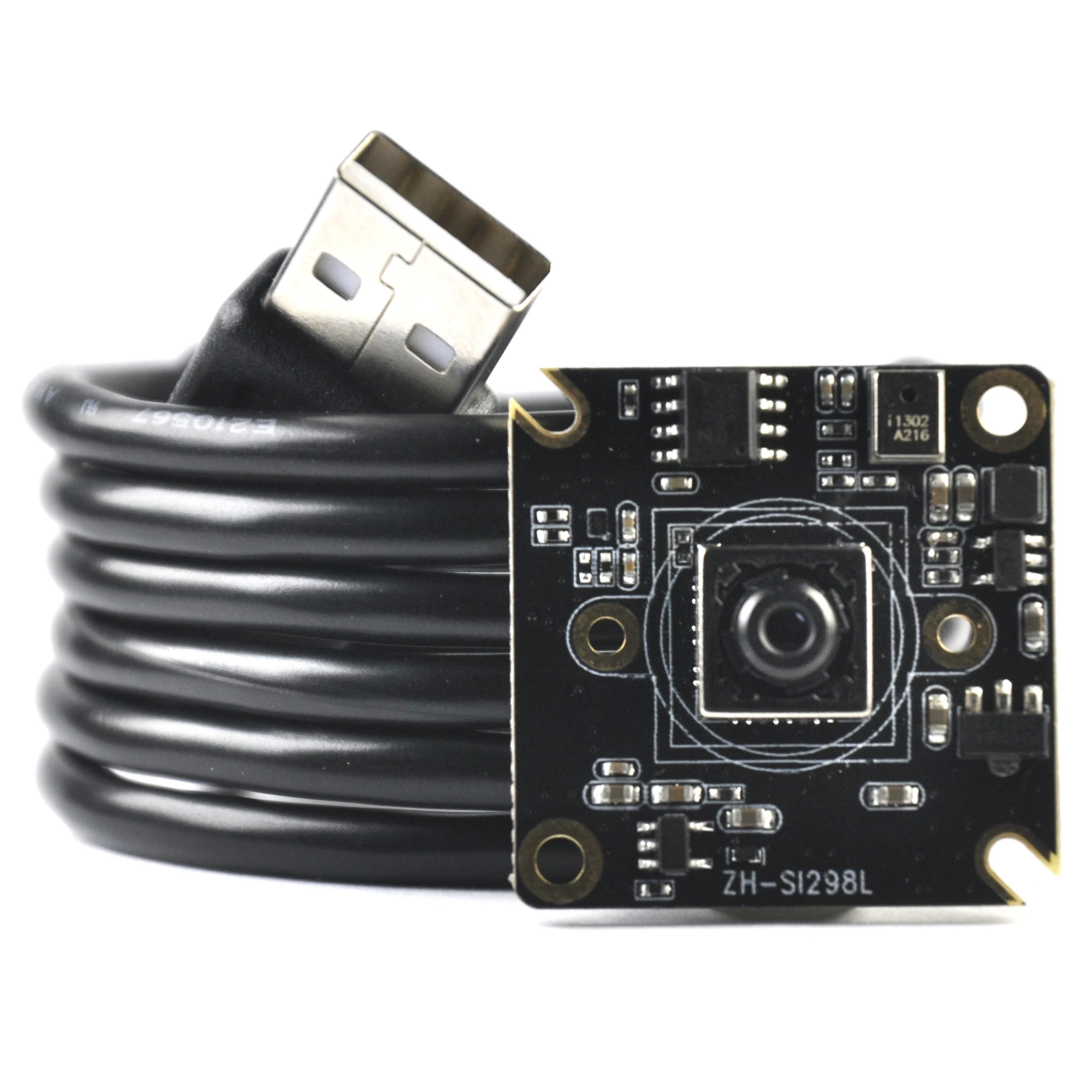 16MP HD IMX298 AF/FF USB2.0 Camera Module with Digital Mic 8FPs for 3D Scanning Face Recognition Machine Vision
