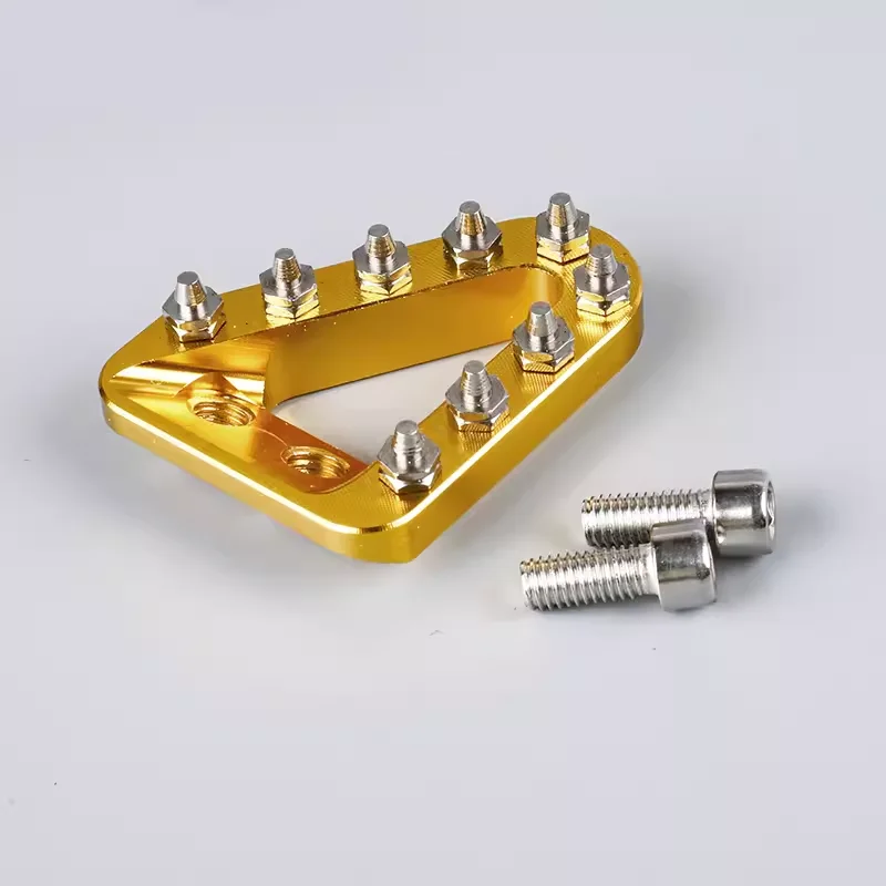 CNC Rear Brake Pedal Step Plate Tip For KTM SX SXF EXC EXCF XC XCF XCW XCFW TC TE 2008 2009 2010 2011 2012 2013 2014 2015 2016