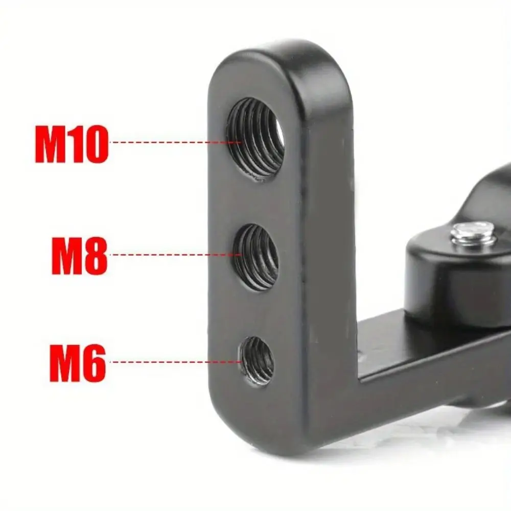 Multi-functional Motorcycle Handlebar Bracket Aluminum Universal Mounting Bracket Durable Headlight Holder