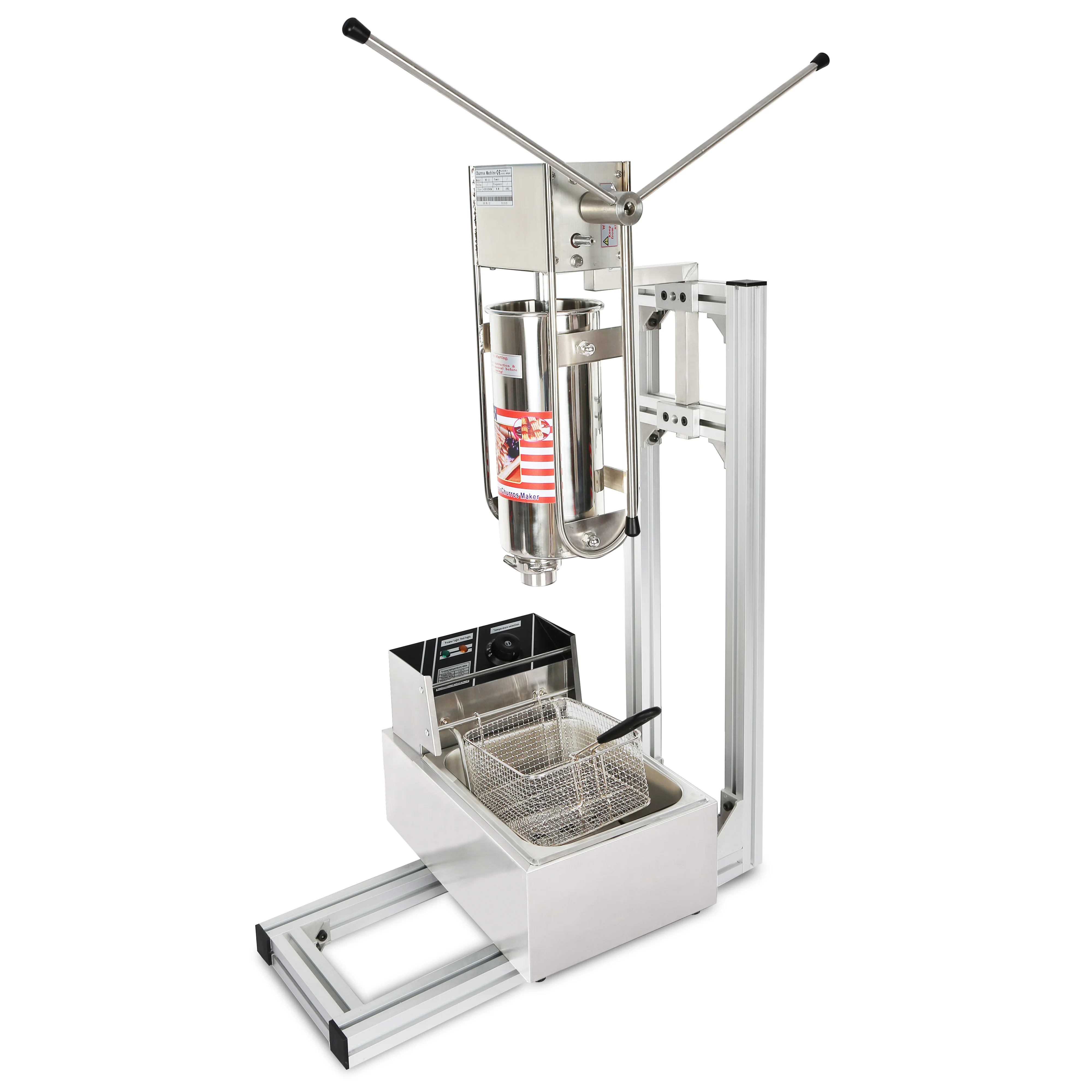 Germany Deutstandard 5 Liters Churros Machine Churros Making Machine With 6 Liters Electric Fryer