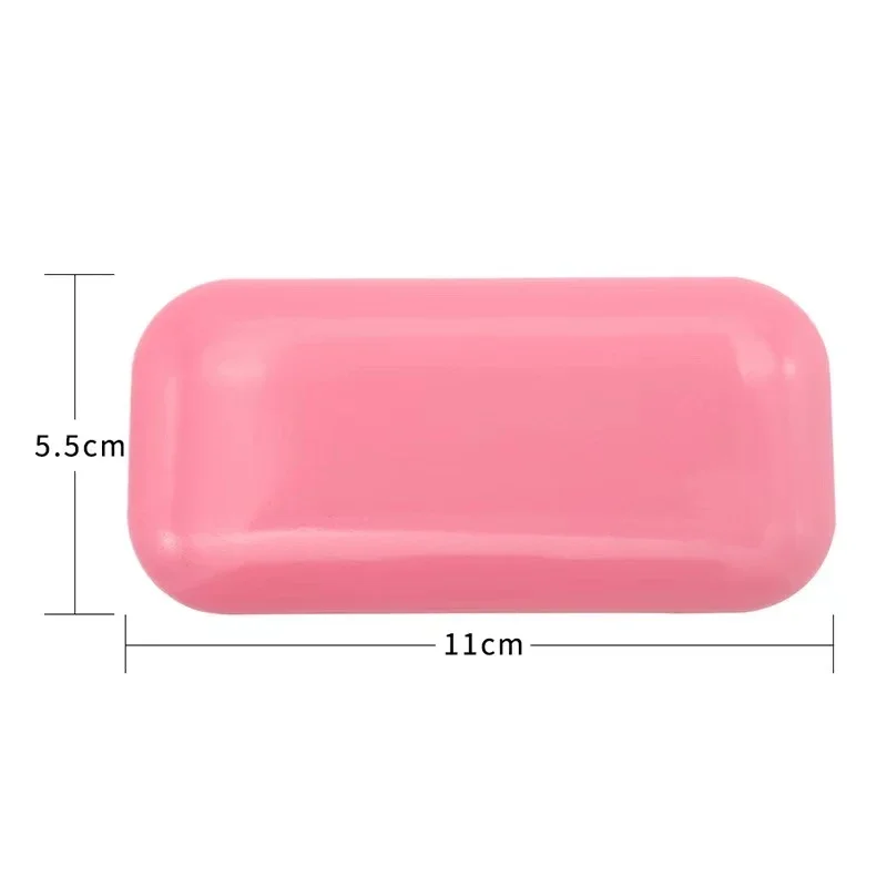 Silicone Forehead Sticking Eyelash Grafting Pallet Pad Easy To Clean Reusable Lash Extension Silica Gel Tray Holder 1pcs