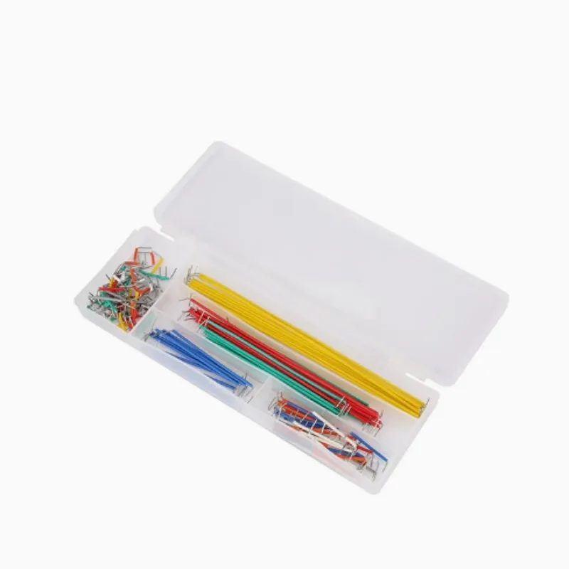 140pcs Solderless Breadboard Jumper Wire U Shap Breadboard Jumper Cable Wire Kit