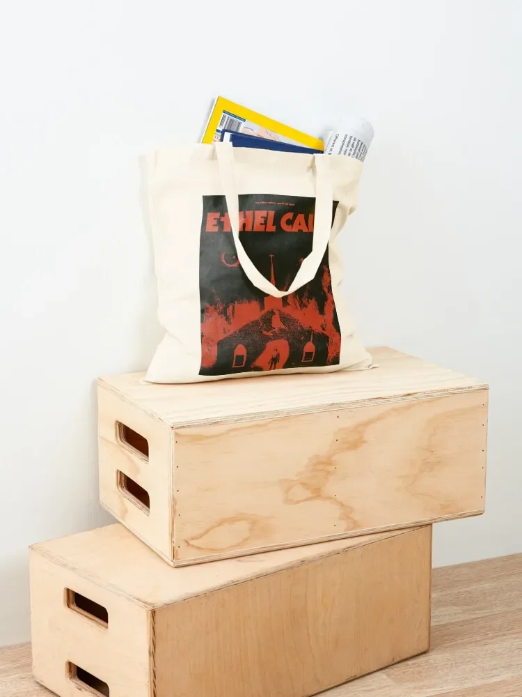 Ethel Cain Tote Bag حقيبة يد للمتسوقين حقيبة قماش مخصصة أكياس التوصيل المجاني للمتسوقين #4