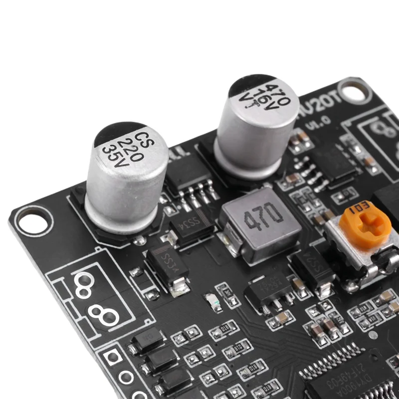 -A96Z 4X DY-HV20T Alimentatore 12V/24V Modulo di riproduzione vocale 10w/20W che supporta la scheda Micro-SD Lettore musicale MP3 per Arduino