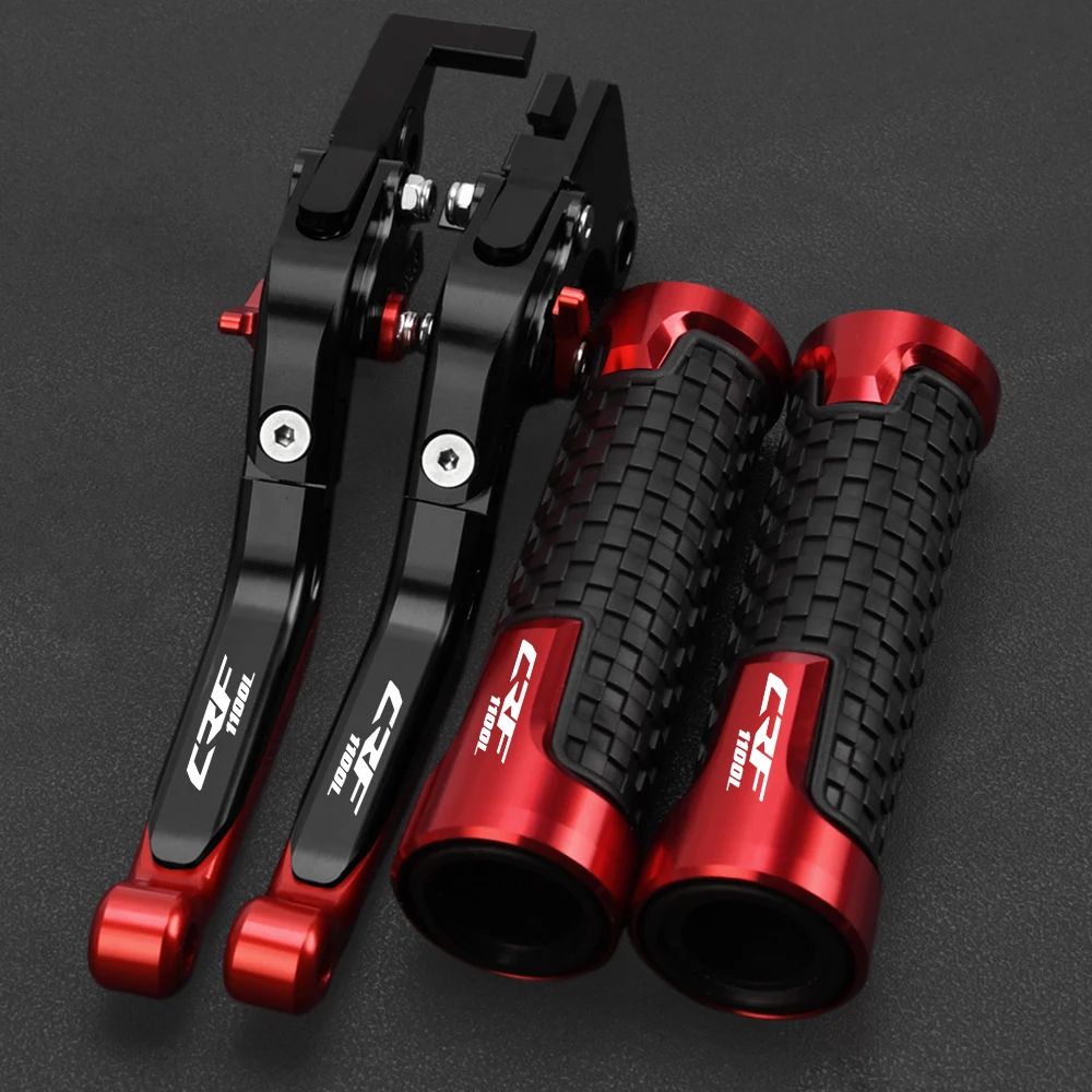 

For HONDA CRF1100L CRF 1100 L Africa Twin 2020 2021 2022 2023 Motorcycle CNC Aluminum Brake Clutch Lever Handlebar Handle Grips