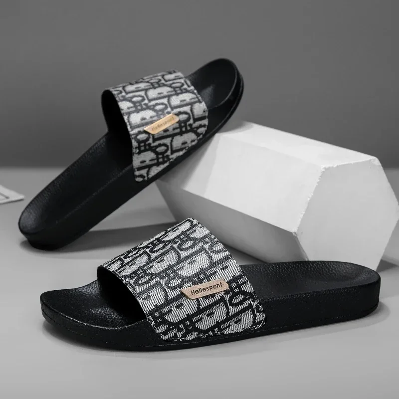 

House Slippers Man Summer Shoes Men's Summer Sandals for Men Sale Brand Slippers Luxury Men's Slide Slipper Flip Flops Man Flop