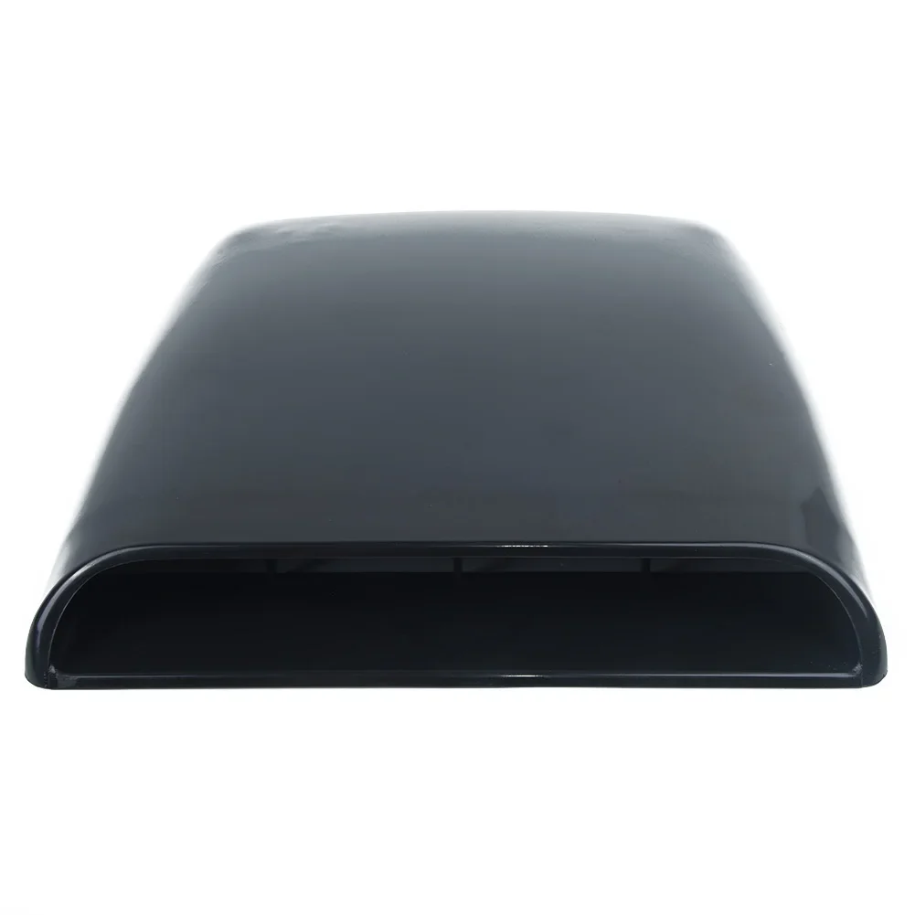 Universal Car Bonnet Hood Scoop Air Flow Intake Vent ABS Plastic Easy Install Cover Car Styling Approx. 28*25*3.3cm  NEW