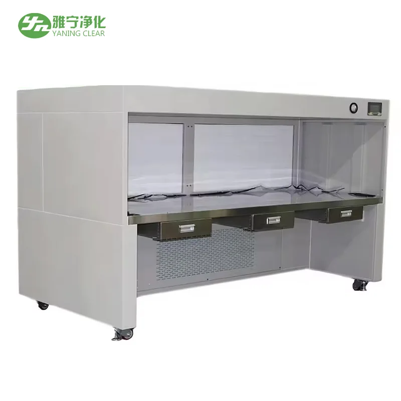 Hepa Filter Laminar Flow Hood Hospital Desktop Tabletop Work Clean Room Vertical Horizontal Laminar Flow Clean Bench