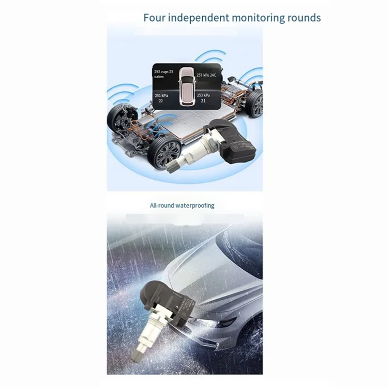 

Датчики давления в шинах, 4 шт., набор для Land Rover Discovery Sport Range Rover Jaguar F-TYPE XE XF 2012-2023 GX631A159AA