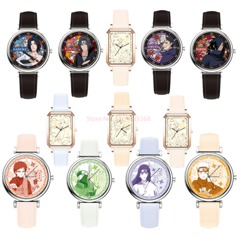 Genuine EAKI Naruto Shippuden Nindo Watch 2nd Series Blind Box Naruto Sasuke Sakura Anime Themed Collectible Wristwatch Toy Gift
