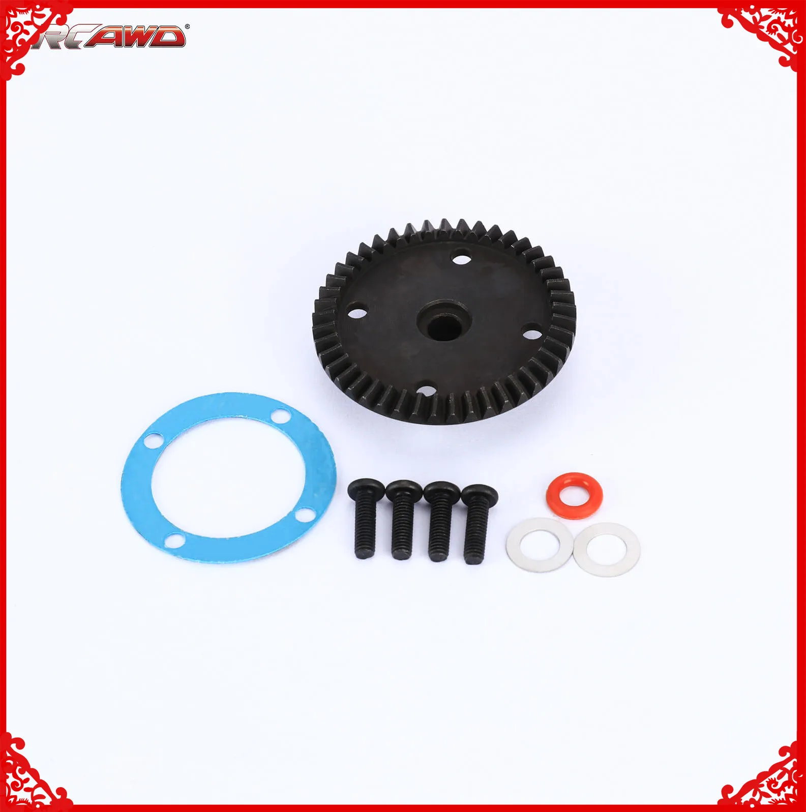 RCAWD 메인 디프 기어, 45T GP6 RTR, 1/7 펠로니 6S BLX 스트리트 배쉬, 올 로드 머슬 자동차 RTR 업그레이드 부품