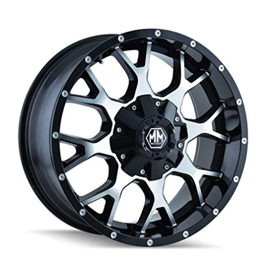 

Колесные диски 20x9.0 WARRIOR, 0 мм, тип крепления ACORN, 6x135, черные с полированной лицевой поверхностью