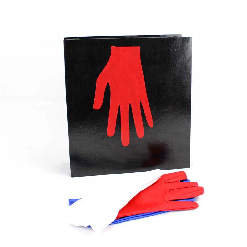 Gloves Color be Changed Magic Tricks Stage Magic Trick by Rossy Pocket Version Gimmick for Magician Professional Magic