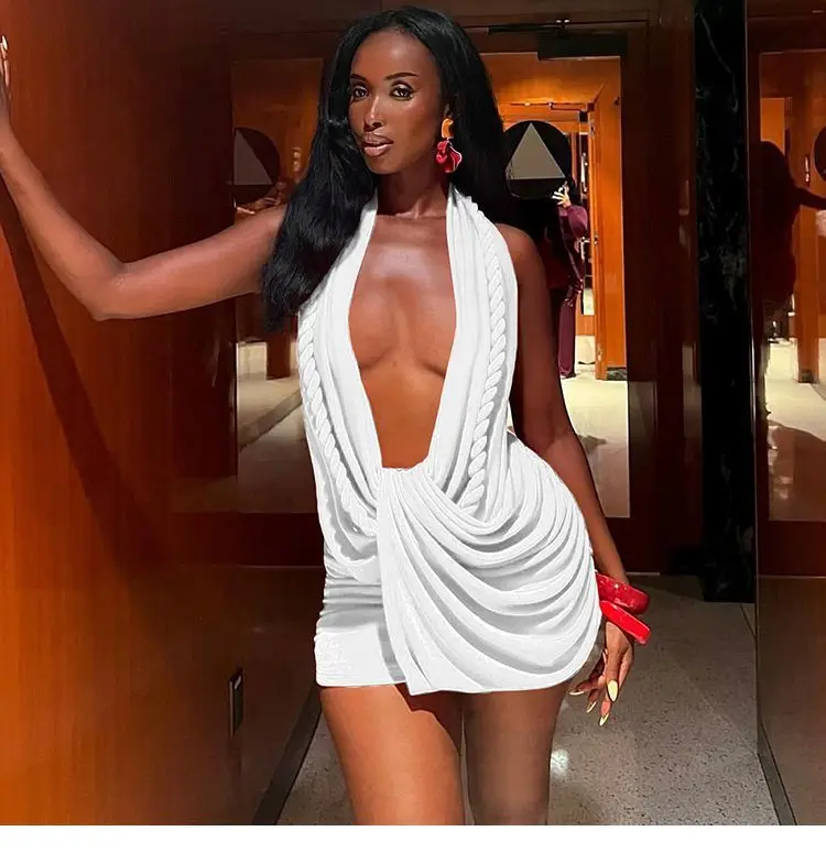 Bodycon Dresses Hot Pink Woman Tie Dye Colorful Festival Summer Music Concert Outdoor Event Sleeveless Mini Bohemian Boho Hippie