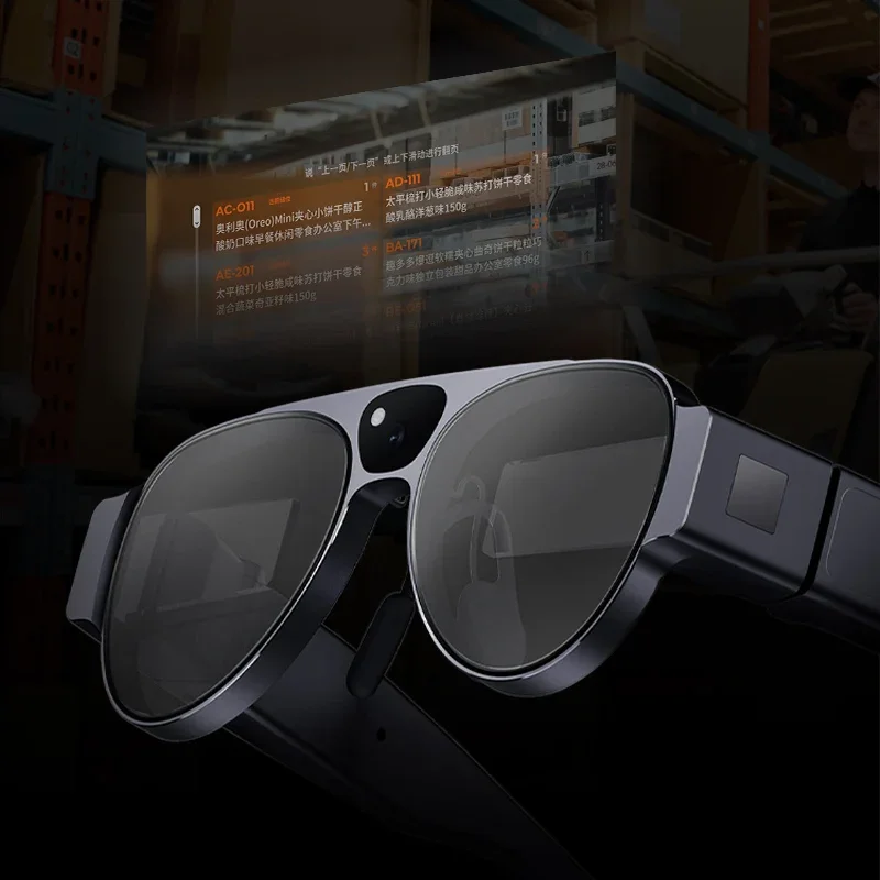 New AR AI Glasses intelligent recognition binocular full-color AR display Warehouse picking usage Smart Glasses