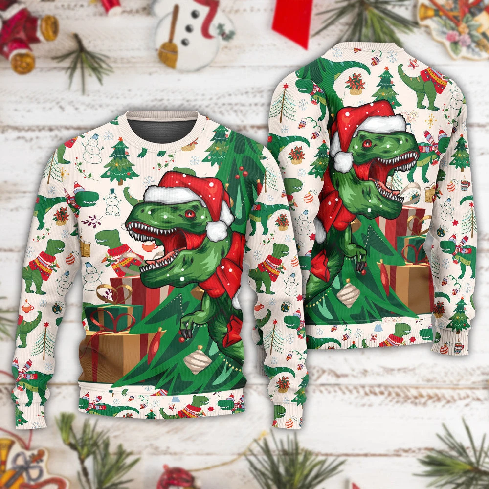 

Christmas Santa Claus Ugly Christmas Cartoon Anime Snowman 3d Printed Women Men Pullover Top 2025 New Fashion Couple Sweatshirts