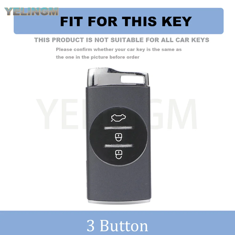 Transparent TPU Shell Fob Car Remote Key Case Cover For Chery Tiggo 4 5X 7 Pro 8 Exeed Txl Tx Lx Car Key Chain Accessories