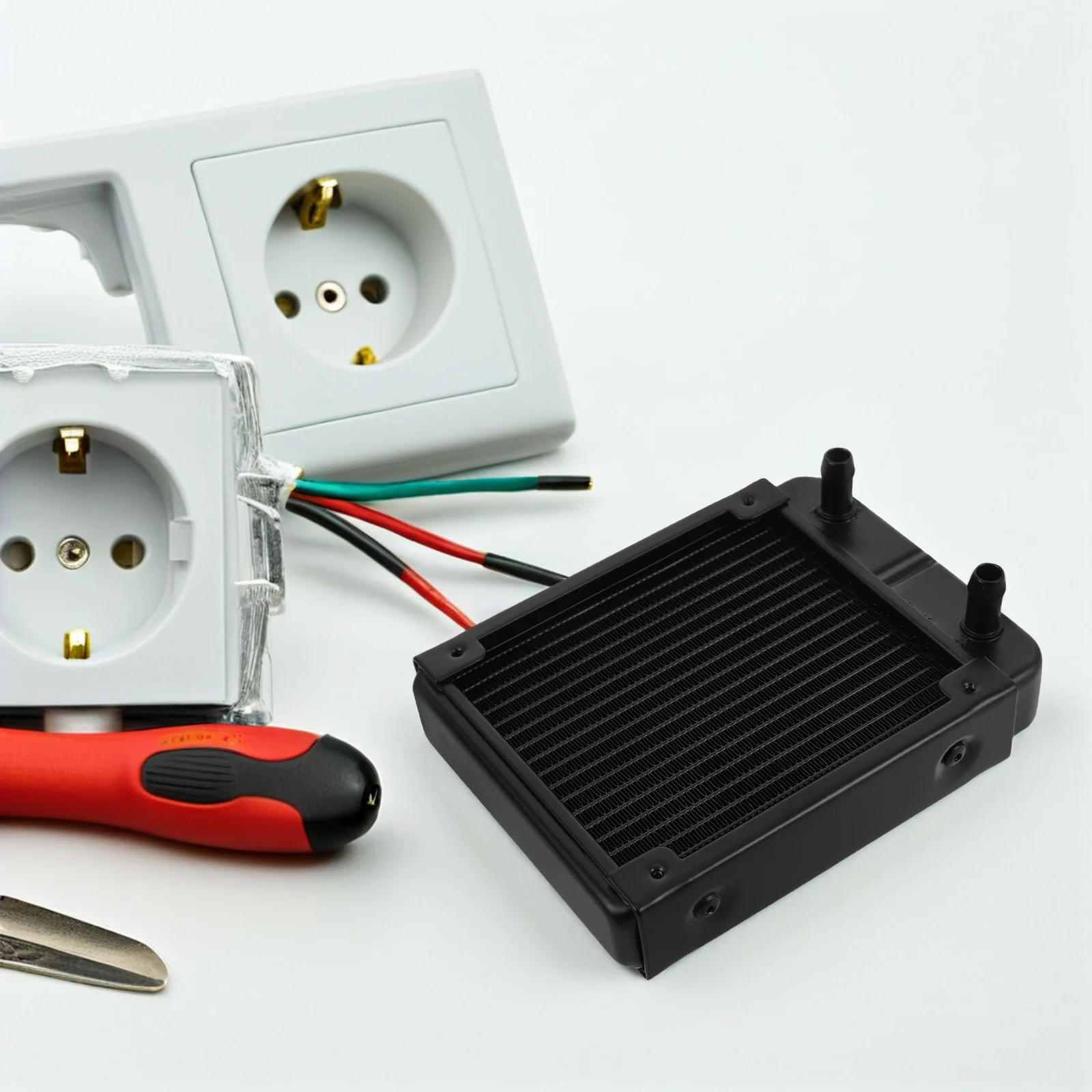 

Water Cooling Radiator Computer CPU GPU Aluminum Liquid Cooler High Efficiency Silent Heat Exchanger Notebook Cooling Systems