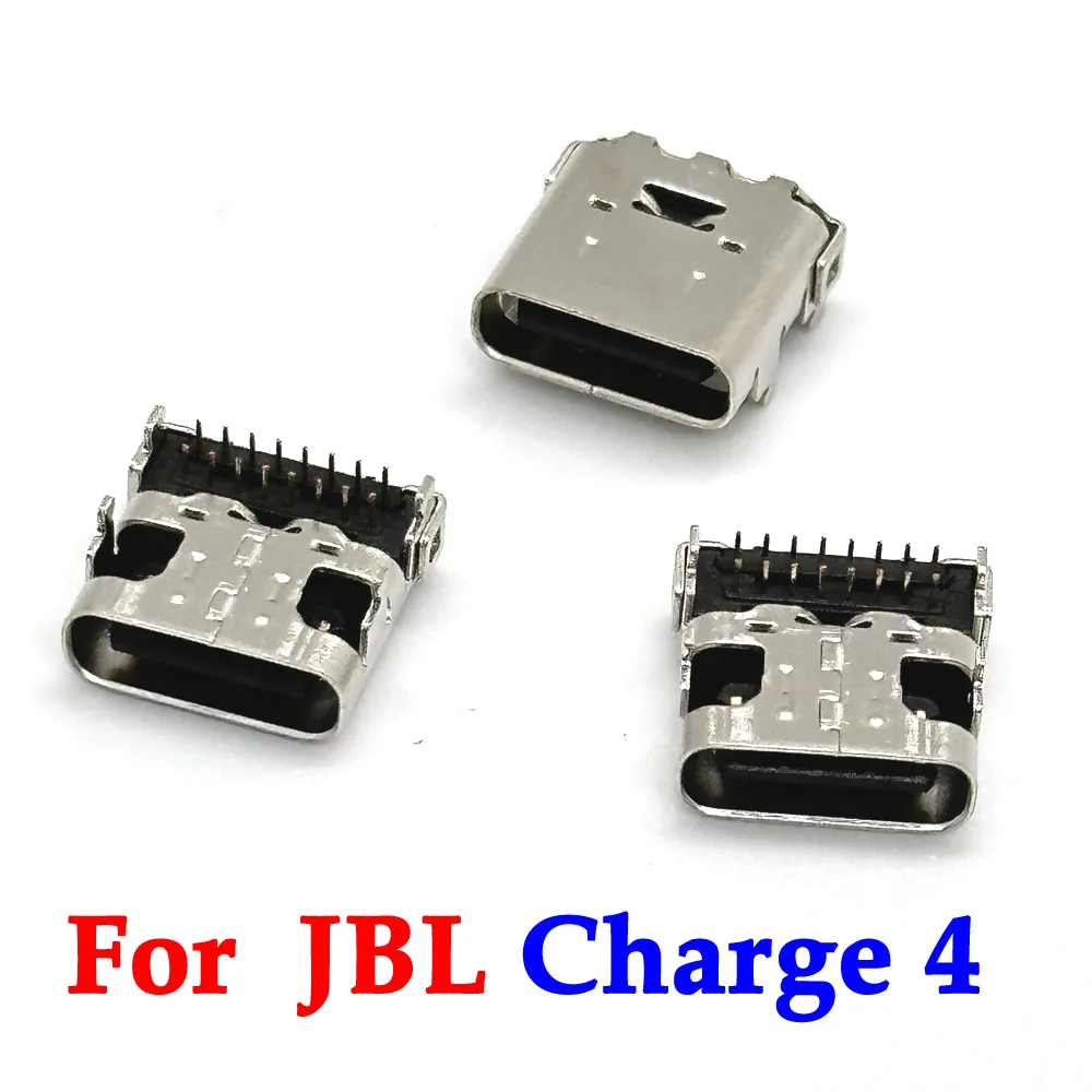 1-10pcs For JBL Charge 4 Bluetooth Speaker New Female 16pin Type C Mini USB Charging Port Jack Socket Connector