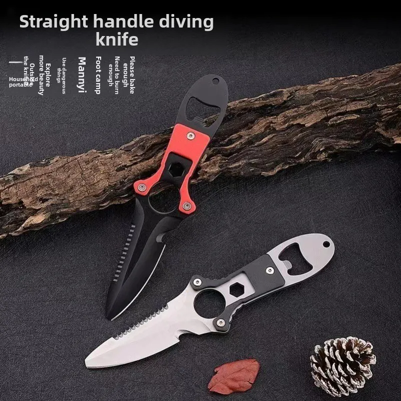 Water rescue knife Diving knife Outdoor life saving emergency multi-function