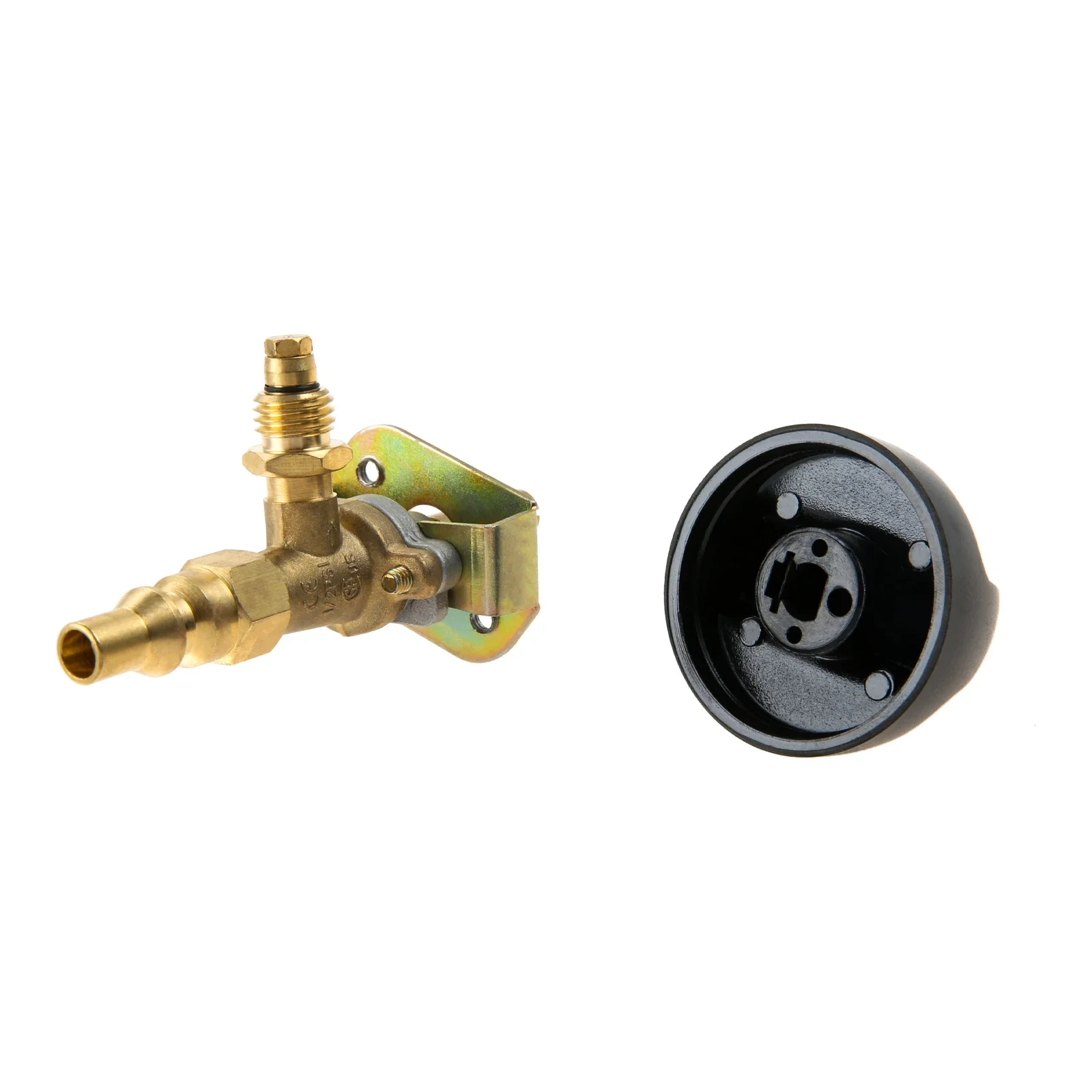 1pc Solid Brass Valve Control Knob with 1/4\