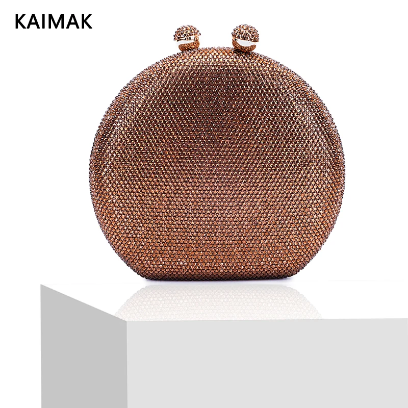 

Luxury Brand Women's Bag Coffee Color Bag Crossbody Bag Evening Bag Wedding Party Diamond Wallet Stone Evening Wear Clutch Bag