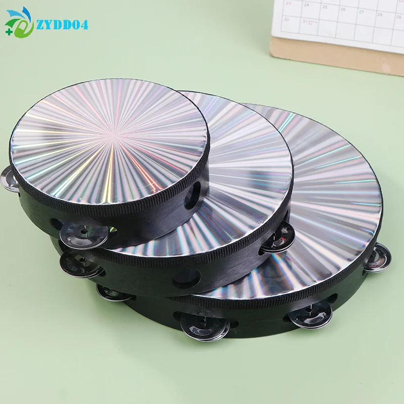 ●6/8/10 inch Reflective Drum H - Tambourine Hand Drum 评论和价格