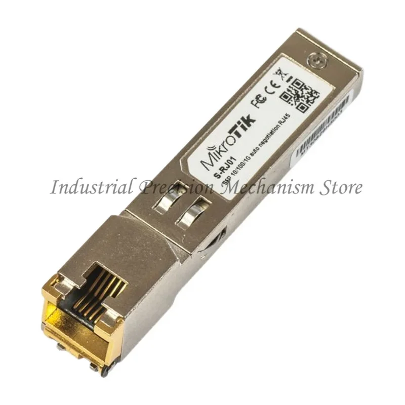

BC S+RJ01 S+RJ10 MikroTik Compatible 1000Base-T SFP Transceiver module RJ-45 Copper，Up to 1.25 Gb/s bi-directional data links