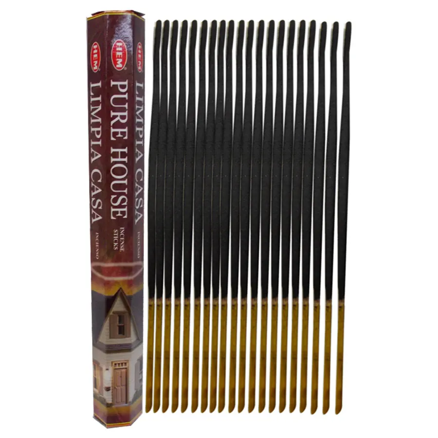 Clean Home Fragrant 20 Stick Incense-Pure House