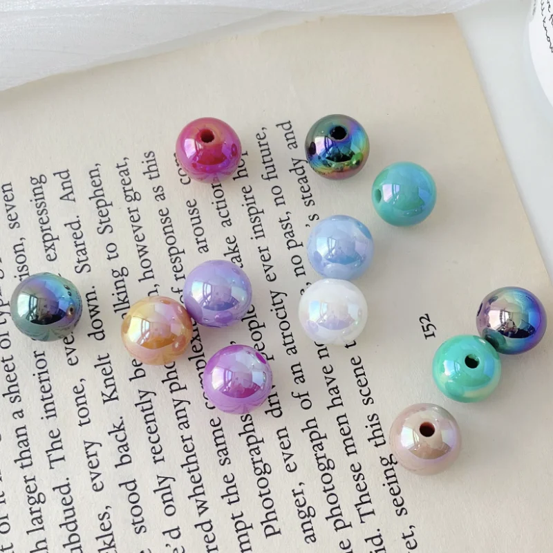 Accessories 13mm Colorful Shell Beads DIY Accessories Mobile Phone Chain Package Car Hanging Materials Wholesale Z7