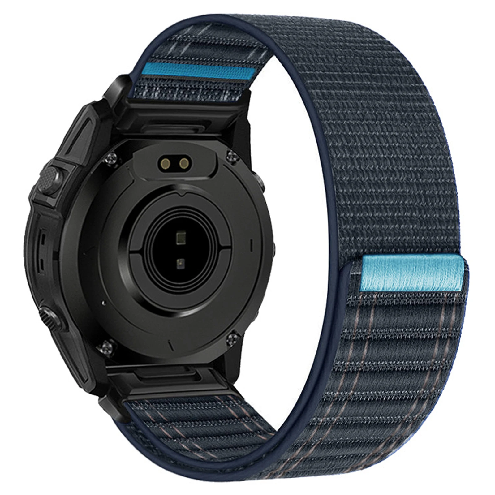 

Ремешок Magic Tape 26 мм для Garmin Fenix 8 Pro MicroLED 51 мм / Fenix 8 Pro AMOLED 51 мм / Quatix 8 51 мм, нейлоновая петля с волнистой текстурой