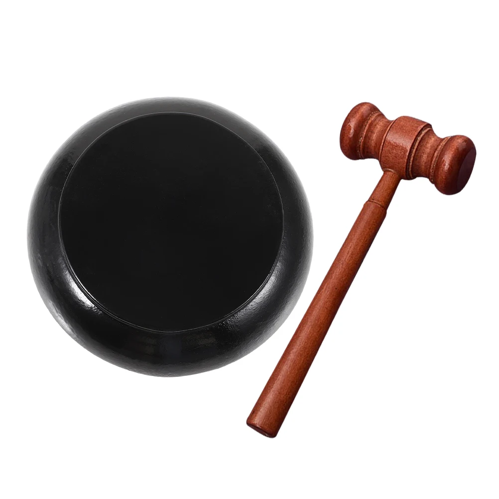 

Children Court Props Wooden Gavel Hammer Base Set Sound Block Judge Toy Educational Fun Roleplaying Kids Auctioneer