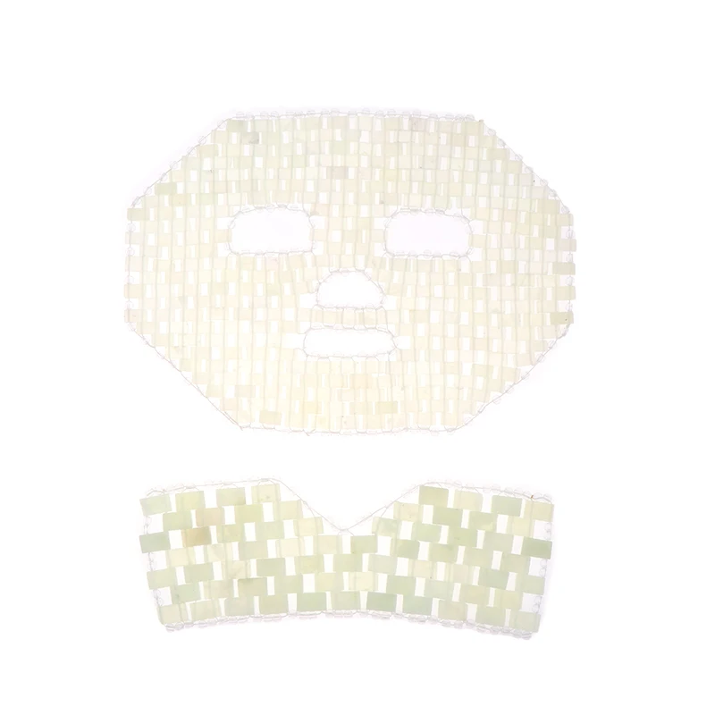 Natural Jade Facial Mask Xiuyu Facial Beauty Mask Massage Facial Eyes Jade Ice Eye Mask