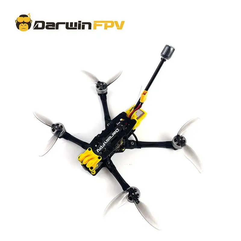 To DarwinFPV FoldApe4 4 Inch Folding Long Range FPV Drone F411 15A ELRS AIO Quadcopter