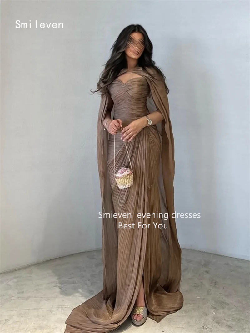 Smileven Transparent Mermaid فساتين سهرة Prom Dress Sleeveless Party Gowns Sweetheart Occassion Dress Customized 2026