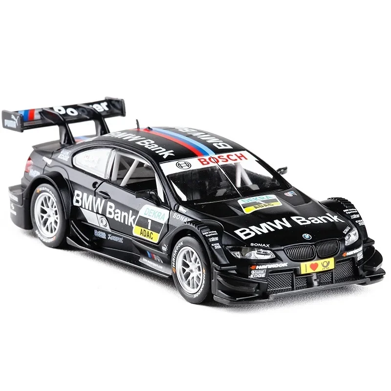 1:32 BMW M3 DTM coche de carreras de lujo alta simulación exquisitos vehículos de juguete fundido a presión estilo de coche modelo de coche de aleación coches extraíbles F299
