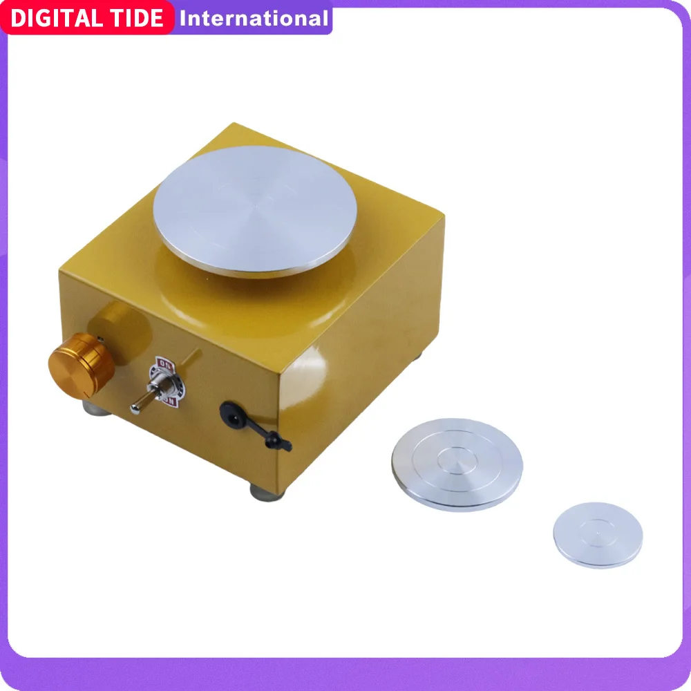 

Electric Pottery Wheel Machine with Sculpting Kit Ceramic Pottery Clay Tools Rotating Rotary Plate Mini Water Pottery Turntable