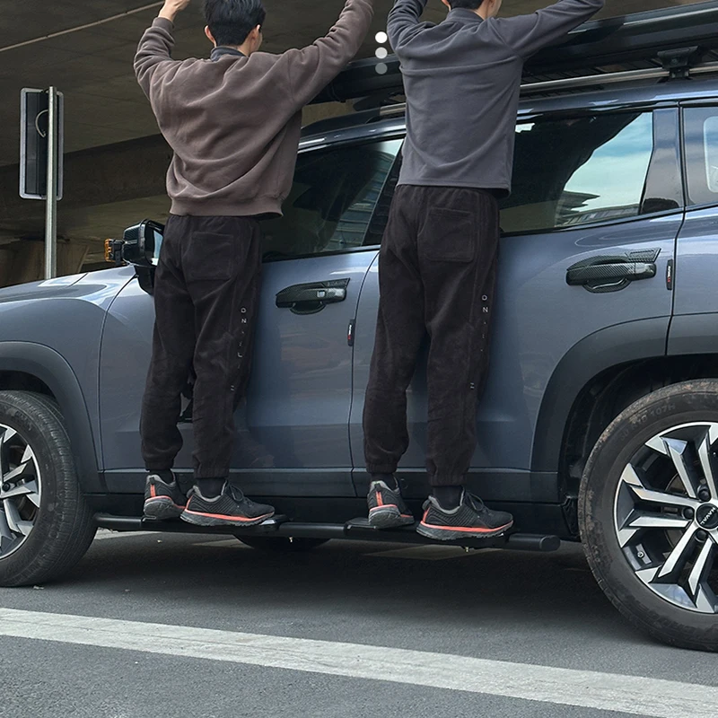 new 2PCS For Great Wall GWM Haval H7 2024+ Fixed Side Step Running Boards Pedal