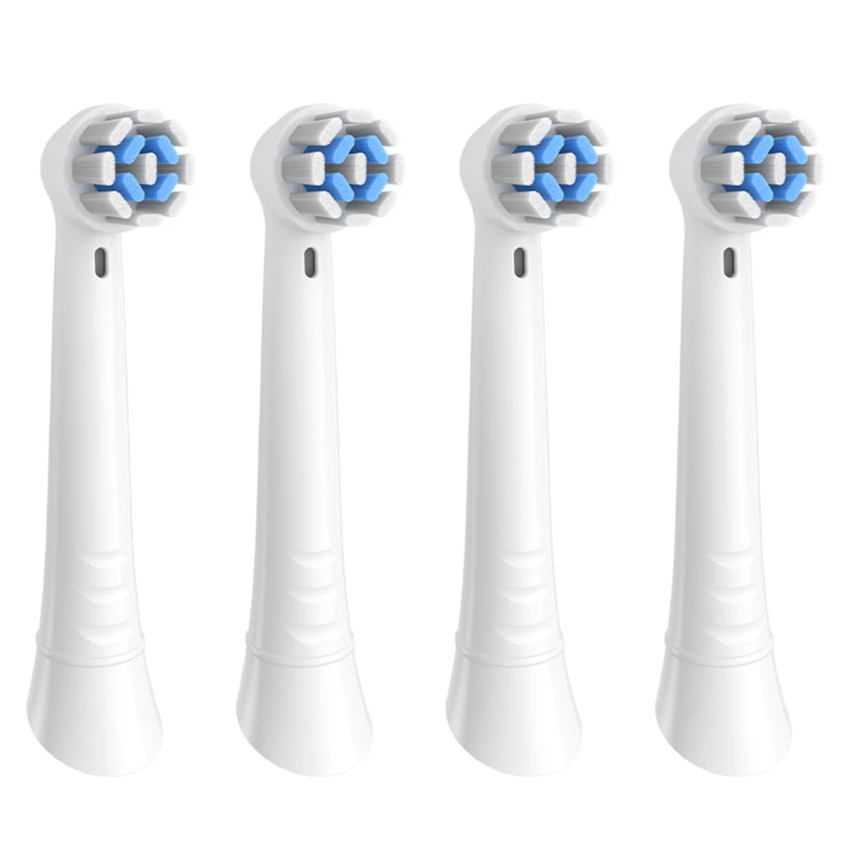 Toothbrush Replacement Heads Compatible with Oral B iO 10 9 8 7 6 5 4 3 Series Electric Toothbrush, 4 Pack Brush Heads