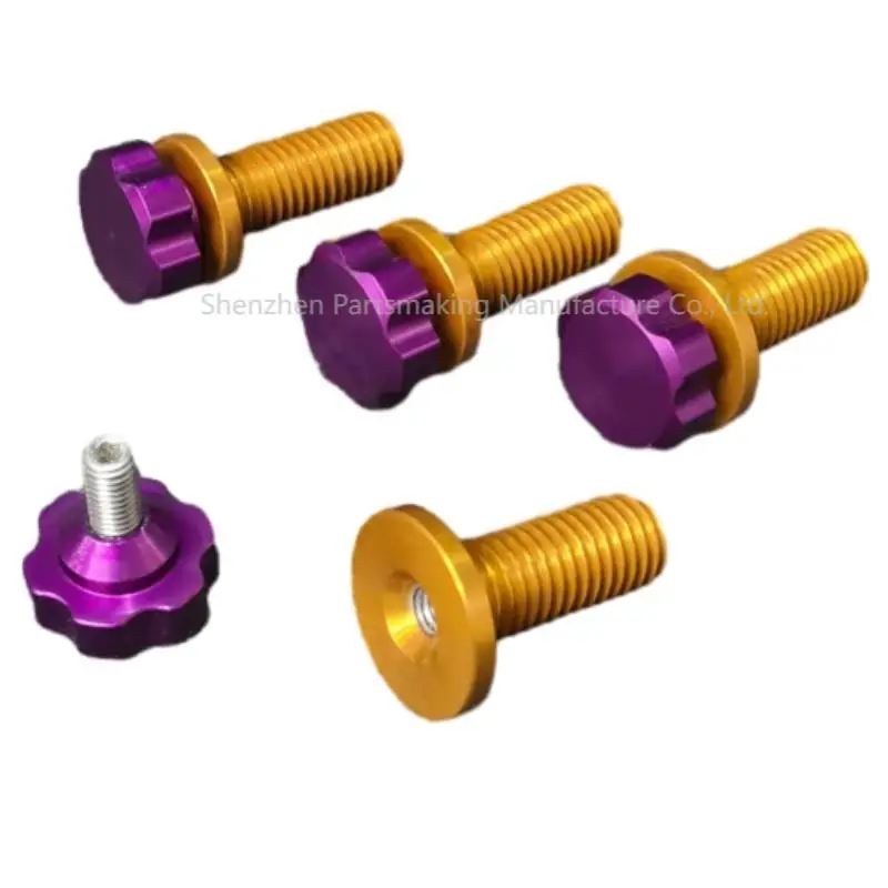 CNC Color Anodized Aluminum Brackets & Parts