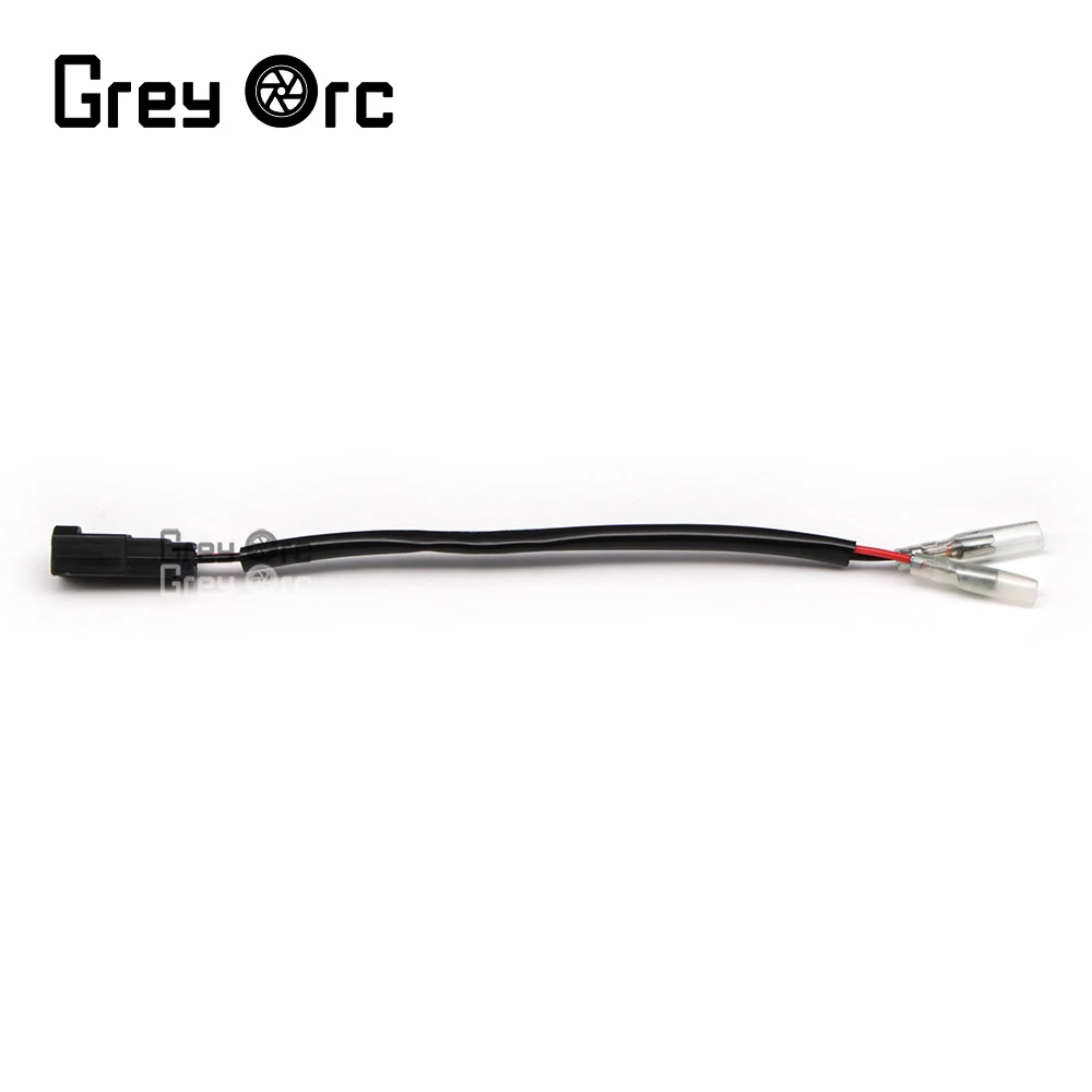 2Pcs Connecting Line For DUCATI Monster 696 796 821 1100/S 1200/R Turn Signal Indicator Wiring Connectors Plug Adapters Harness