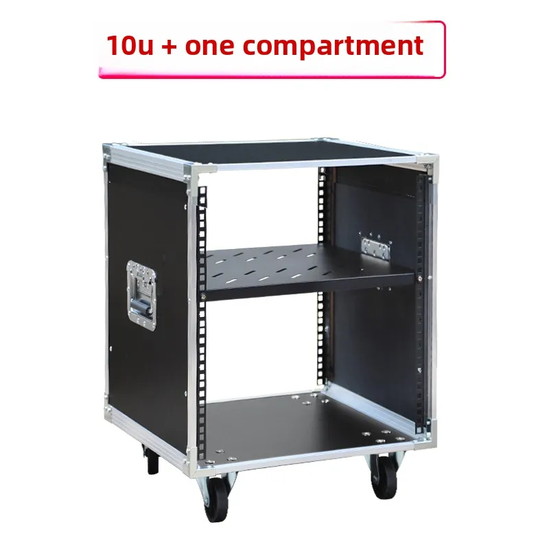 10U Power Amplifier Cabinet Household  Air Case Cinema KTV Outdoor Wedding Multifunctional  Chassis Rack